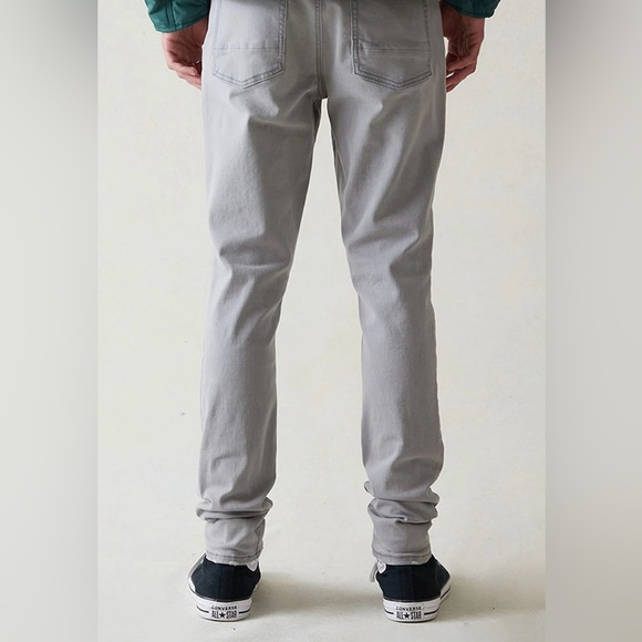 NWT - PacSun Eco High Stretch Gray Stacked Skinny Jeans - Men 28x30 - Picture 2 of 7